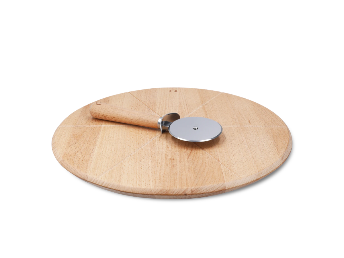 Rosendahl - Gjafasett Pizzabretti & Pizzaskeri 2stk