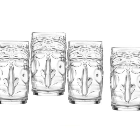 RCR - Tiki Glas 4stk Pulcinella