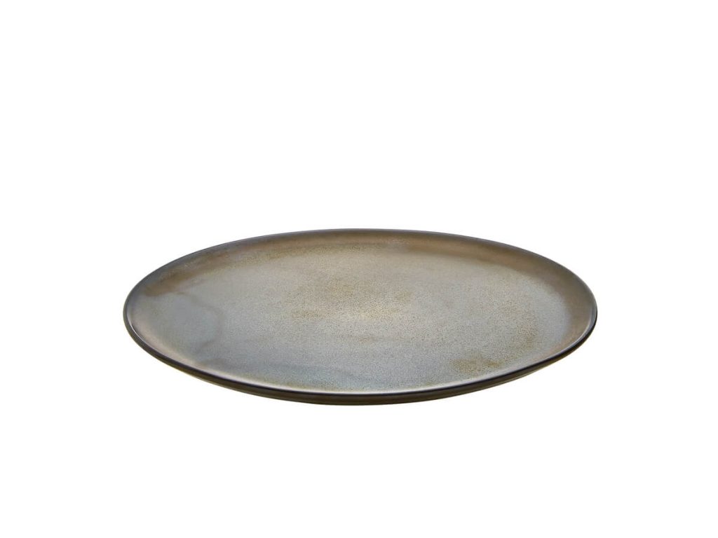 Aida - RAW Forréttadiskur Metallic Brown