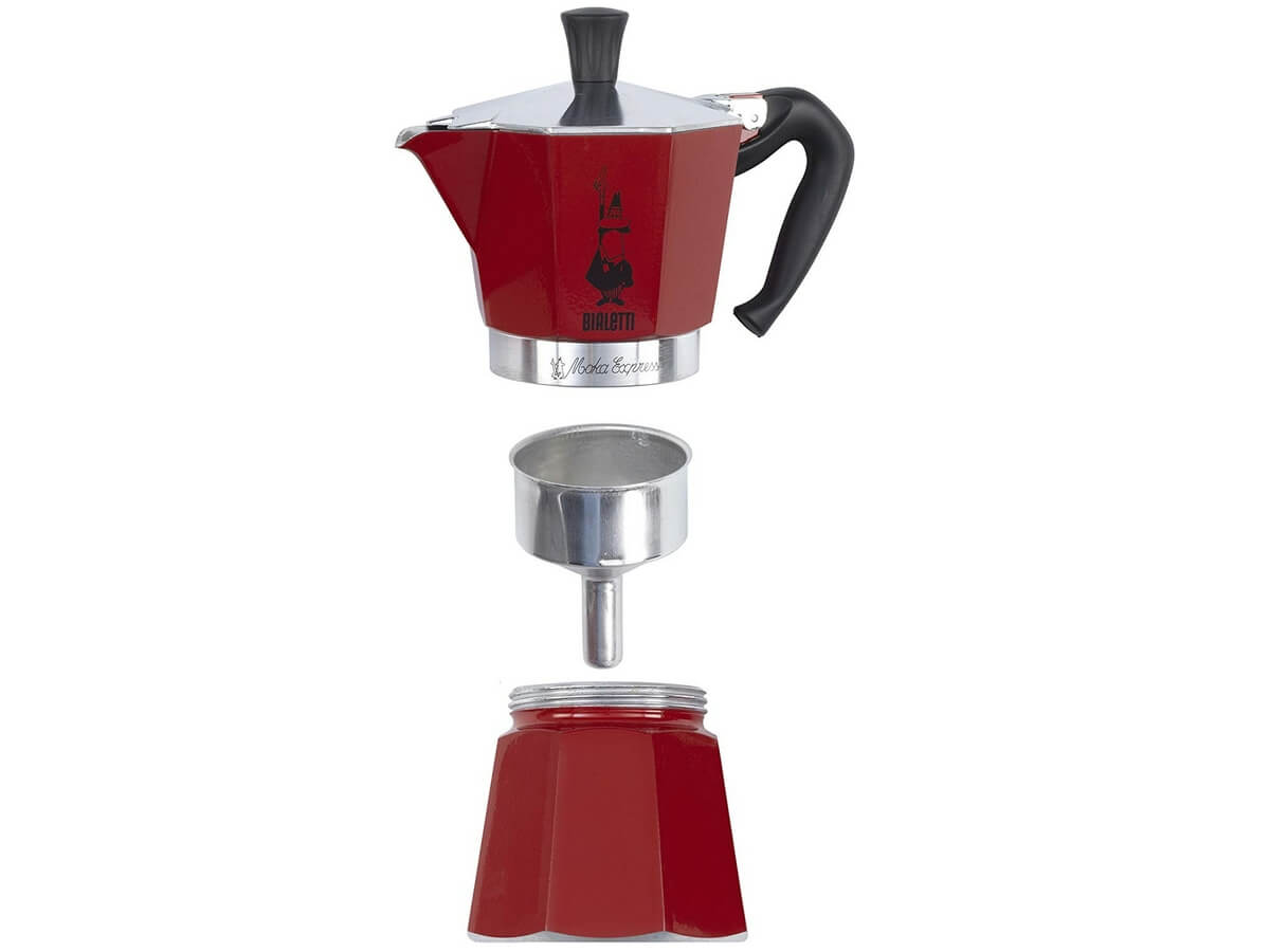 Bialetti - Mokkakanna Rauð - Image 4