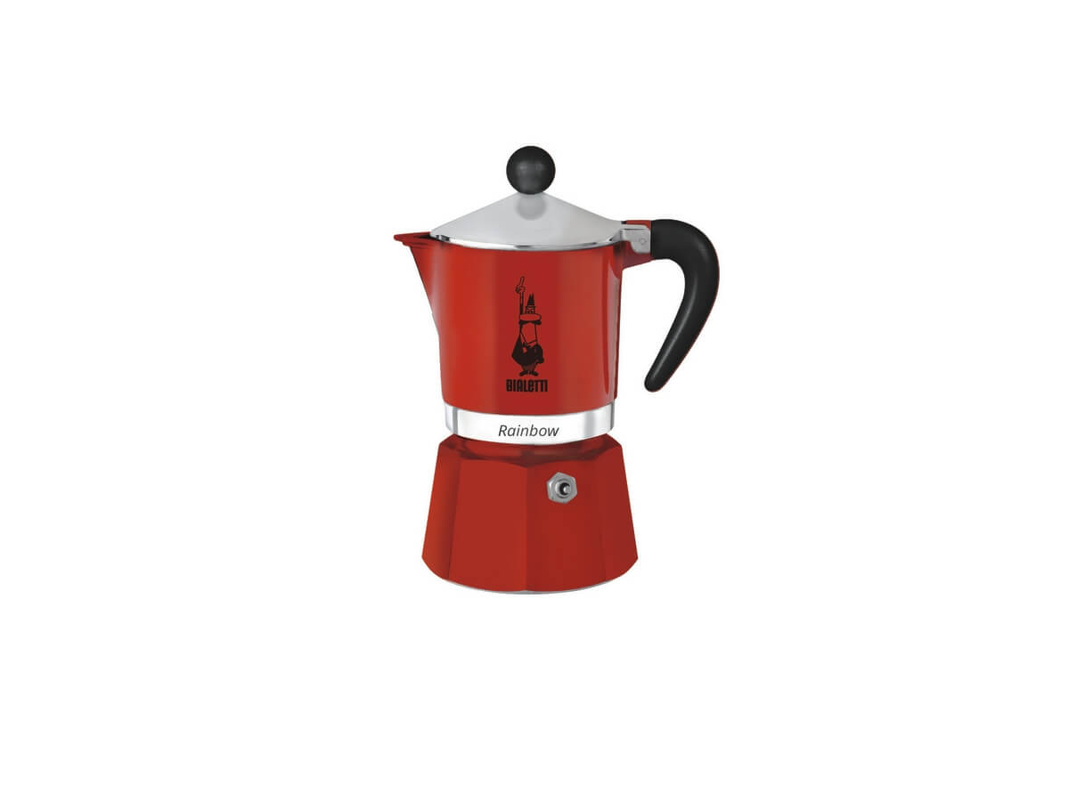 Bialetti - Rainbow Mokkakanna Rauð - Image 2