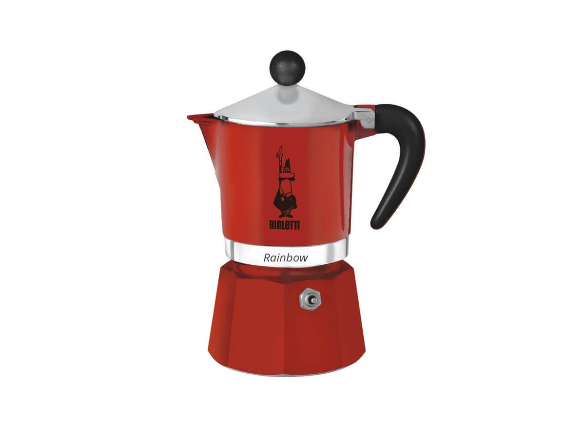 Bialetti - Rainbow Mokkakanna Rauð - Image 3