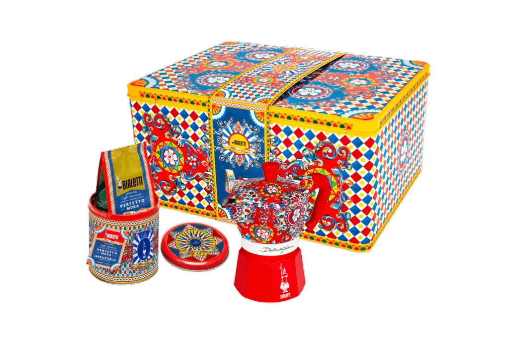 Bialetti - Mokkanna 3 bolla + Kaffi Dolce & Gabbana