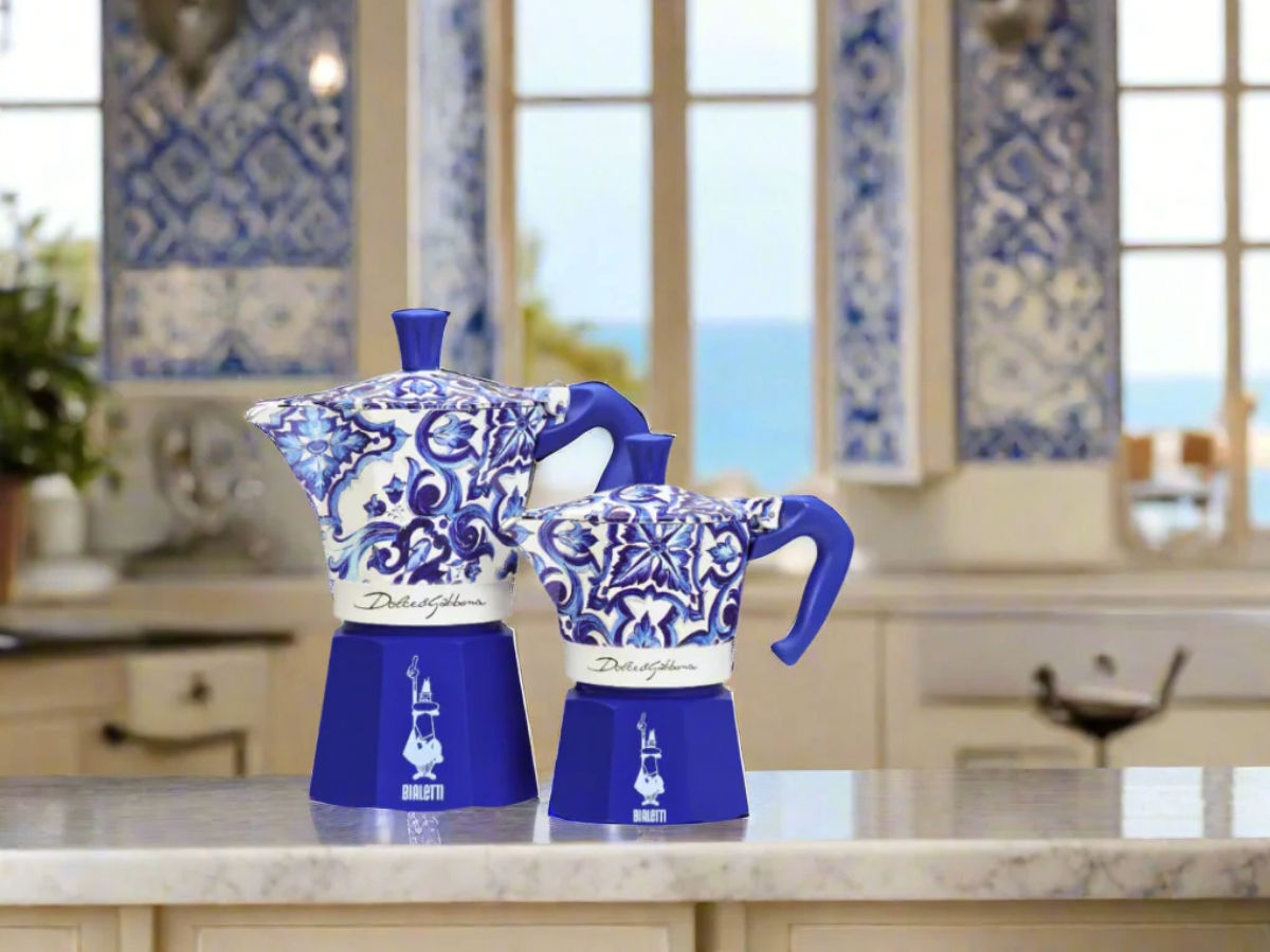 Bialetti - Mokkakanna Dolce & Gabbana Blue - Image 3