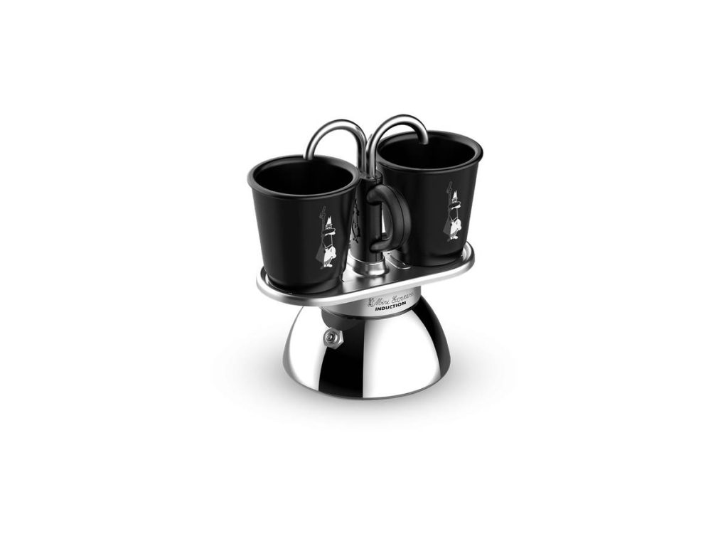 Bialetti - Mini Express Kaffikanna & Bollar Induction Black