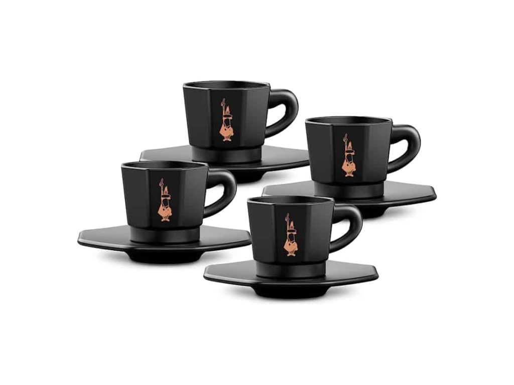 Bialetti - Perfetto Espresso Bollar 4stk Black