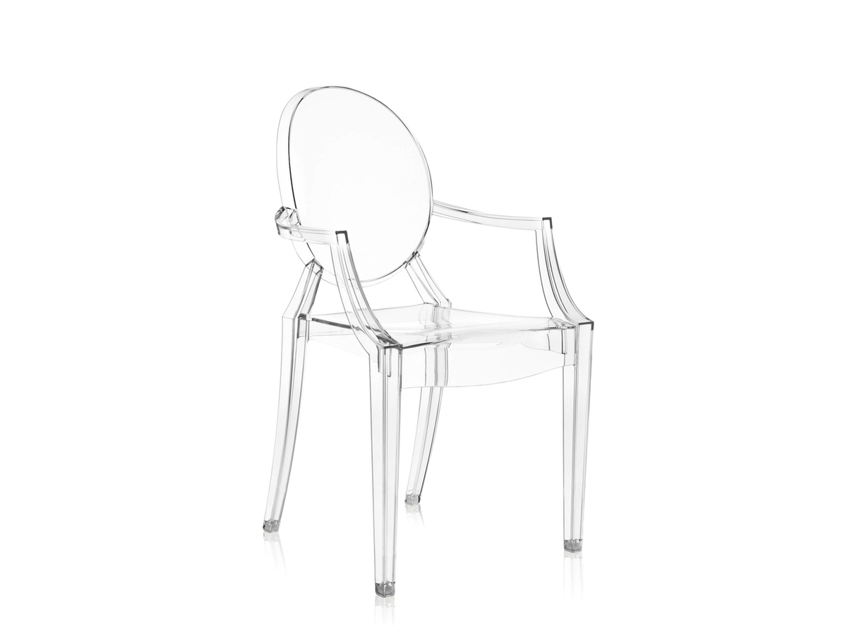 Kartell - Louis Ghost Stóll Crystal