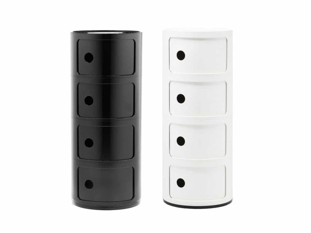Kartell - Componibili Hirsla 4 Hæða