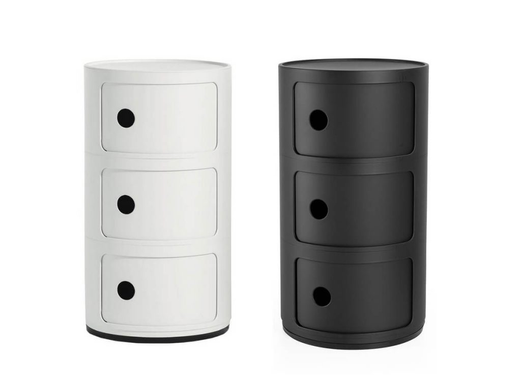 Kartell - Componibili Hirsla 3 Hæða Mött