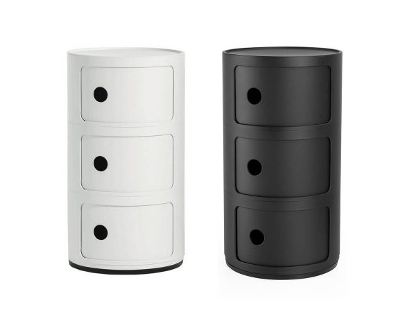 Kartell – Componibili Hirsla 3 Hæða Mött