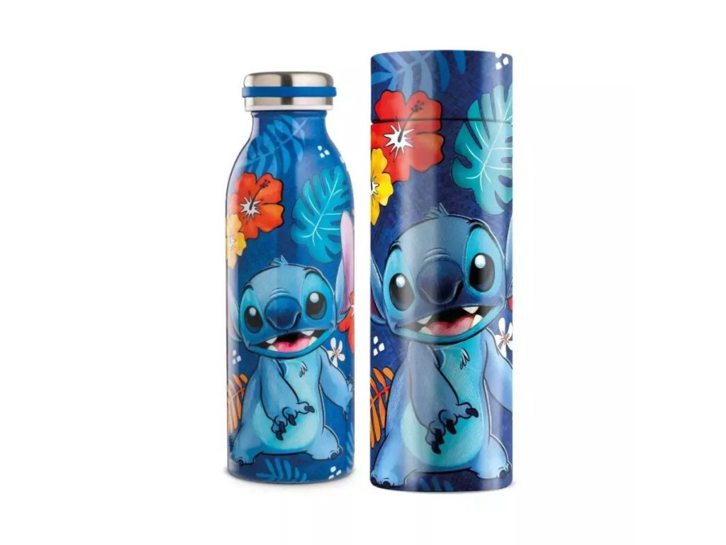 Stitch - Vatnsflaska 500ml Blue
