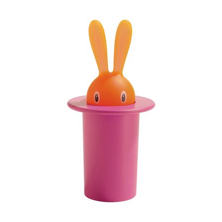 Alessi - Magic Bunny Tannstönglabox Bleikt