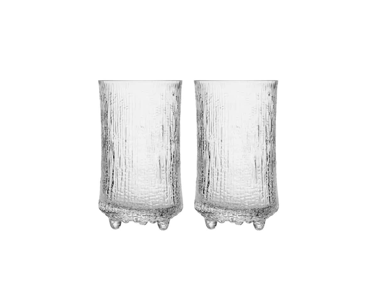 Stór bjórglös úr Ultima Thule línunni frá Iittala.