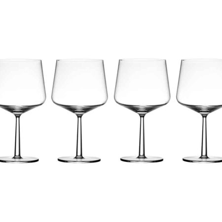 Gin glös fjögur saman í pakka úr essence línunni frá Iittala.