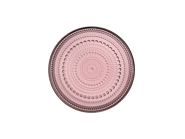 Fjólubleikur diskur úr Kastehelmi línunni frá Iittala.