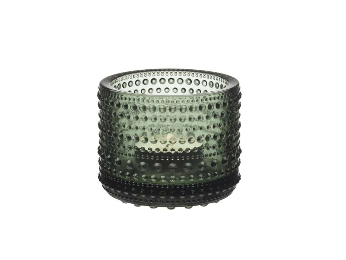 Iittala - Kastehelmi Kertastjaki Pine Green - Image 2