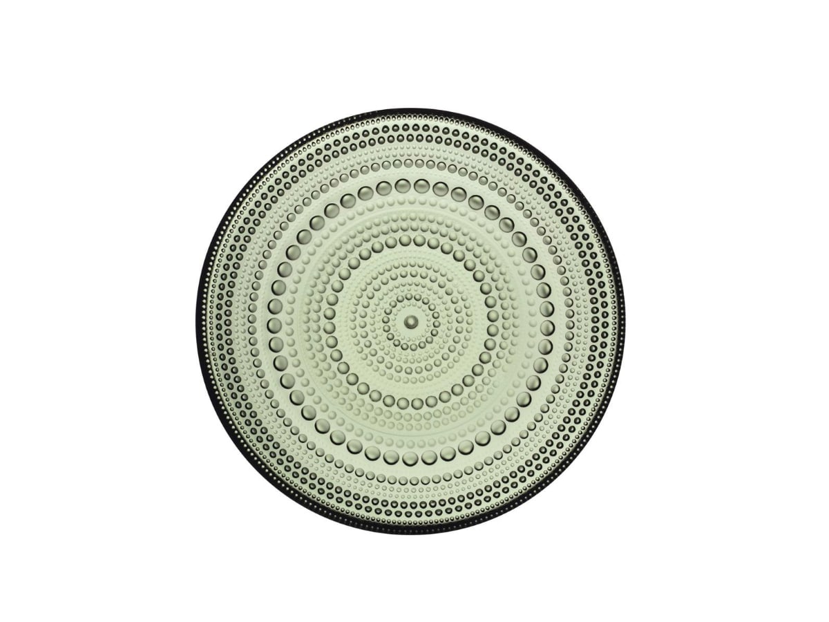 Iittala - Kastehelmi Diskur 17cm Pine Green