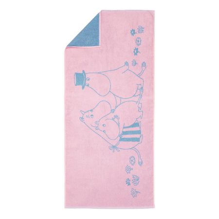 Moomin - Handklæði 70x140 cm Family Time