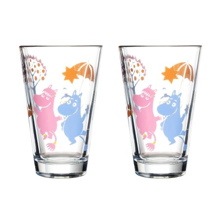 Moomin - Vatnsglas Party 2stk