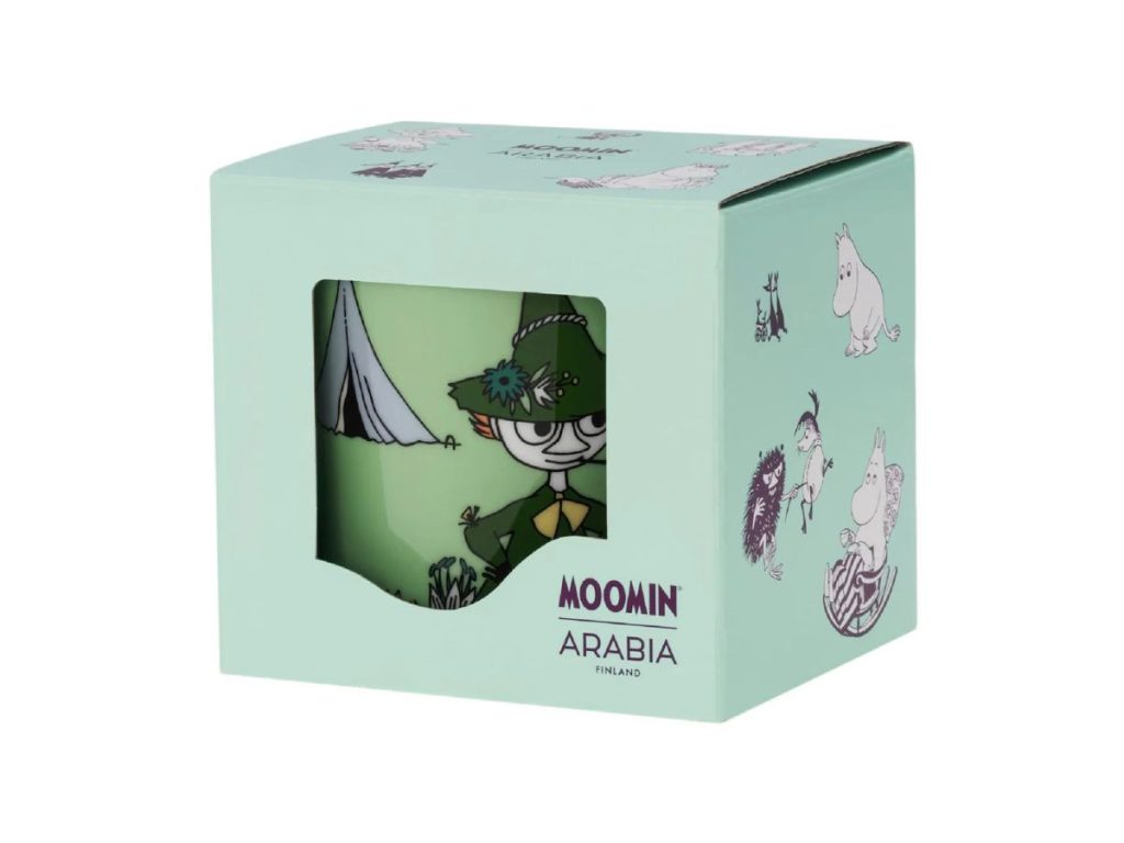 Moomin - Krús 80ára Afmælisútgáfa Snufkin Green