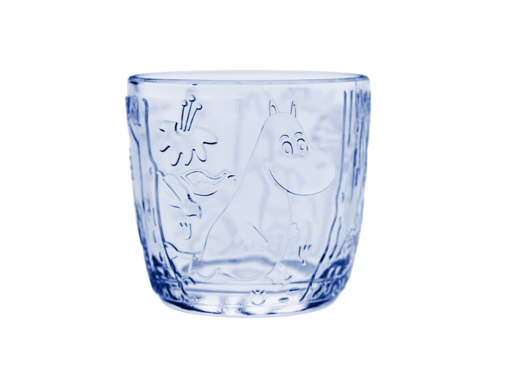 Moomin - Mystic Forest Glas 28cl 2stk Blue