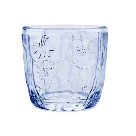 Moomin - Mystic Forest Glas 28cl 2stk Blue