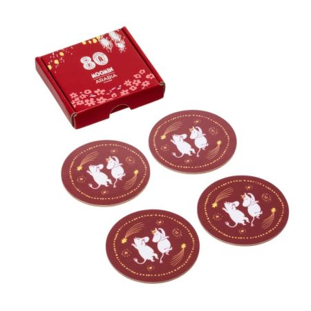 Iittala - Moomin Glasamottur 4stk Festive