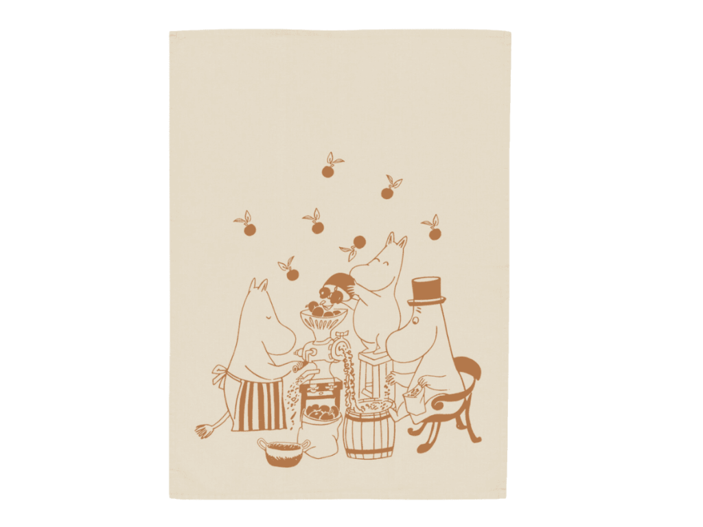 Moomin - Viskastykki 50x70 Housekeeping