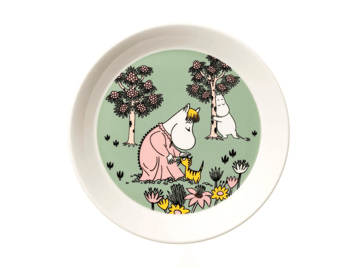 Moomin - Múmíndiskur 19 cm Friends Forever