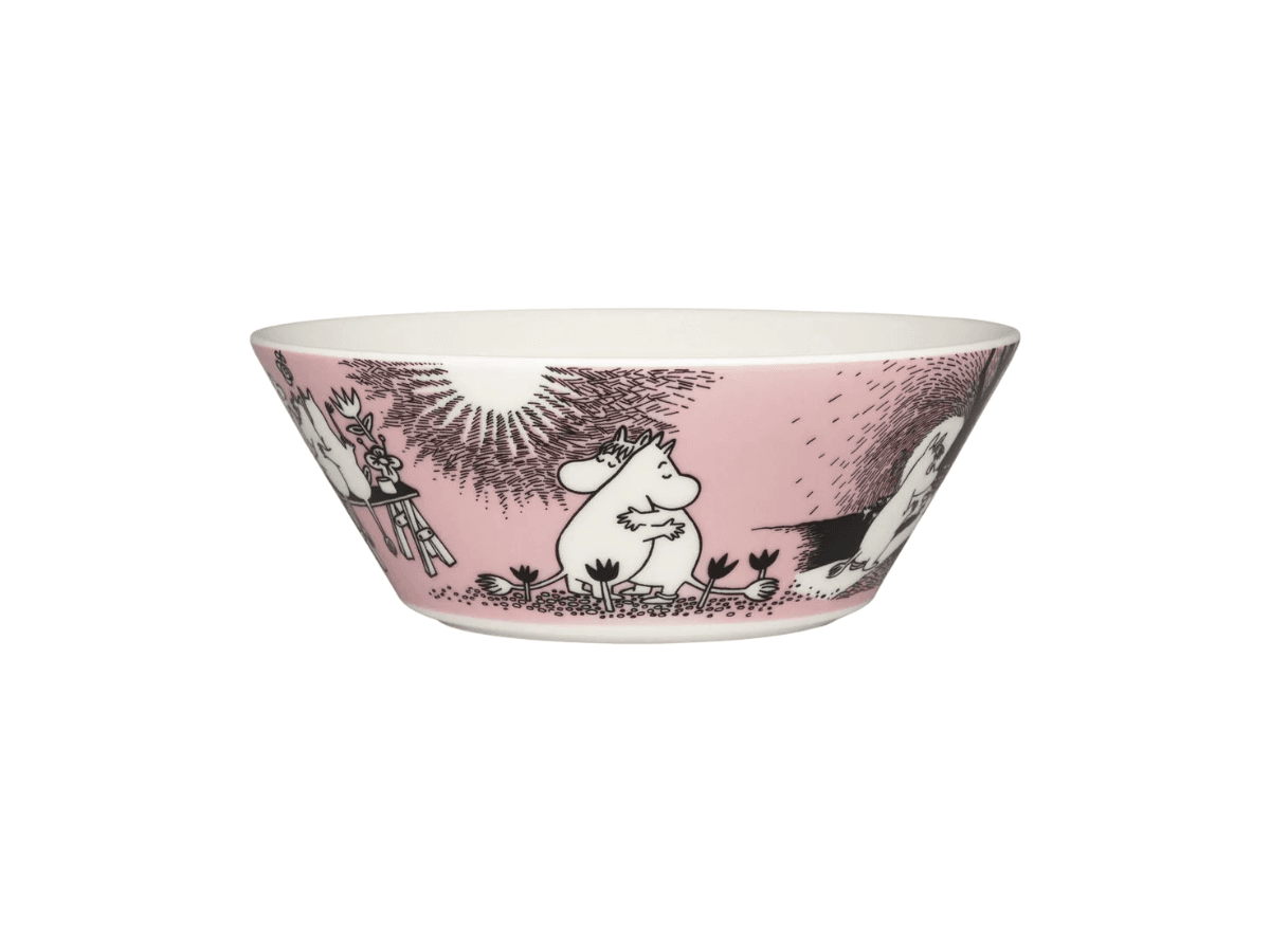 Moomin - Skál 15cm 30ára Love