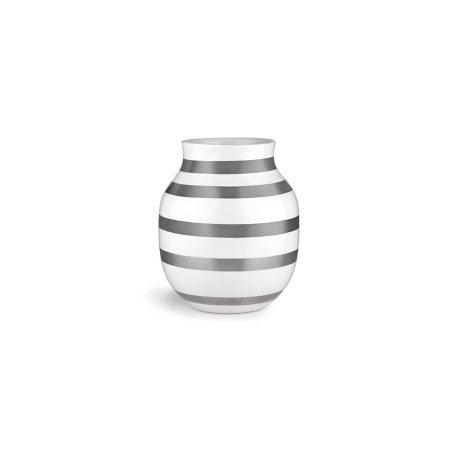Kähler - Omaggio Vasi 20cm Silver