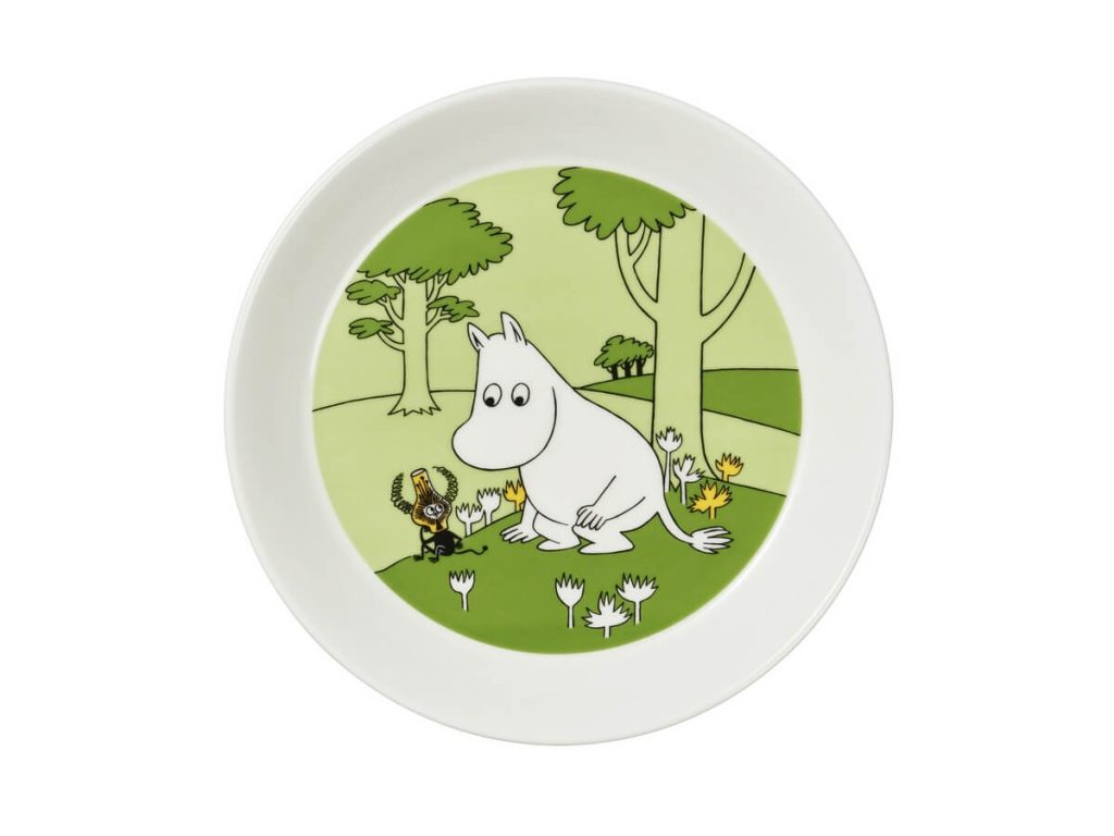 Moomin - Diskur Moomintroll Grassgreen