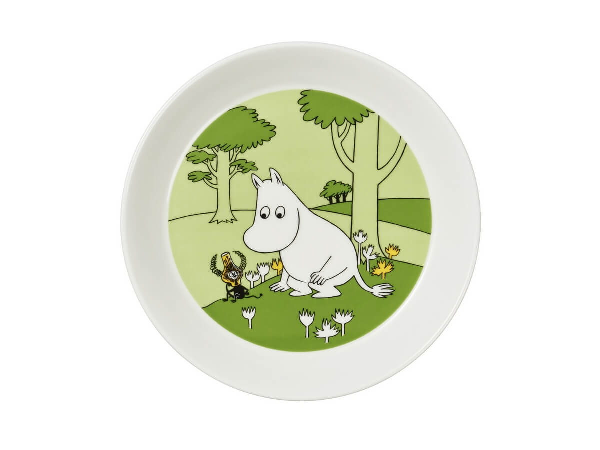 Moomin - Diskur Moomintroll Grassgreen
