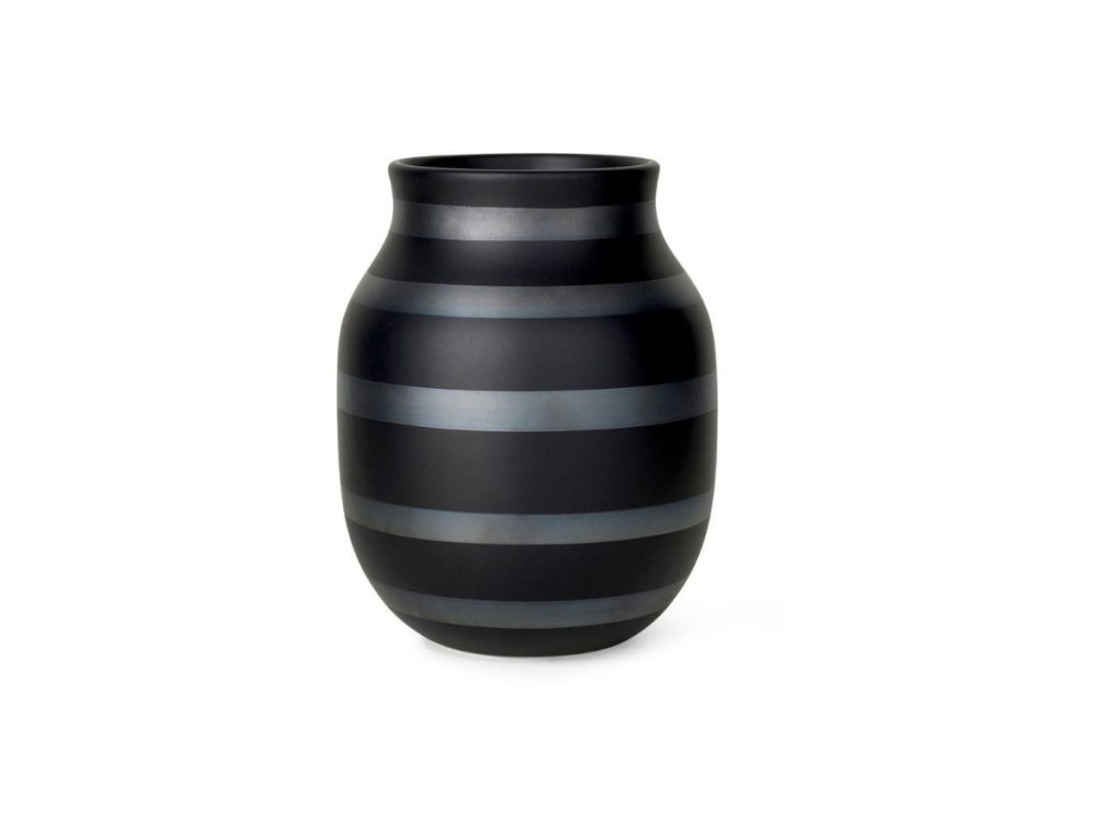 Kähler - Omaggio Vasi 20cm Black Toned