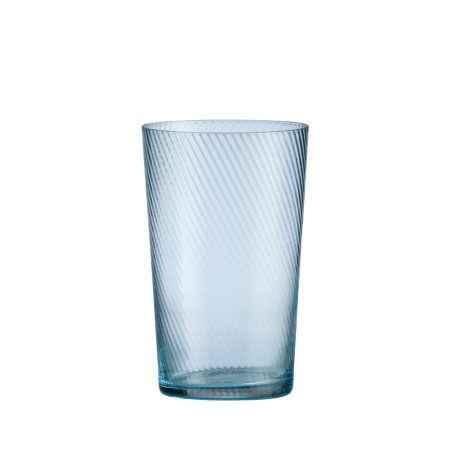 Aida RAW - Vatnsglas Unique Swirl 45cl Light Blue