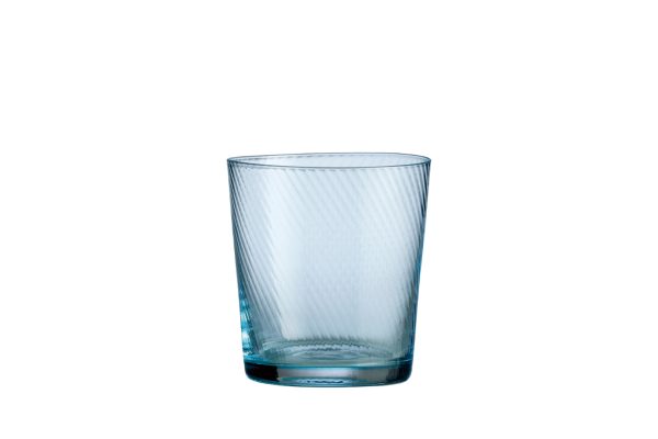 Aida RAW – Vatnsglas Unique Swirl 30cl Light Blue
