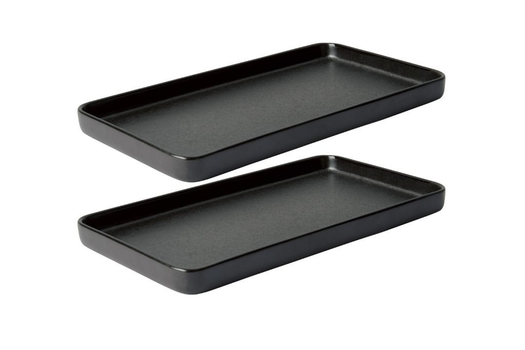 Aida - RAW Framreiðsluföt 2 stk Titanium Black