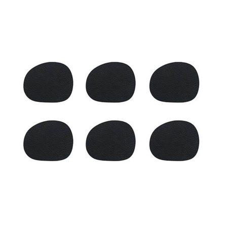 Aida - Raw Glasamottur Black 6stk