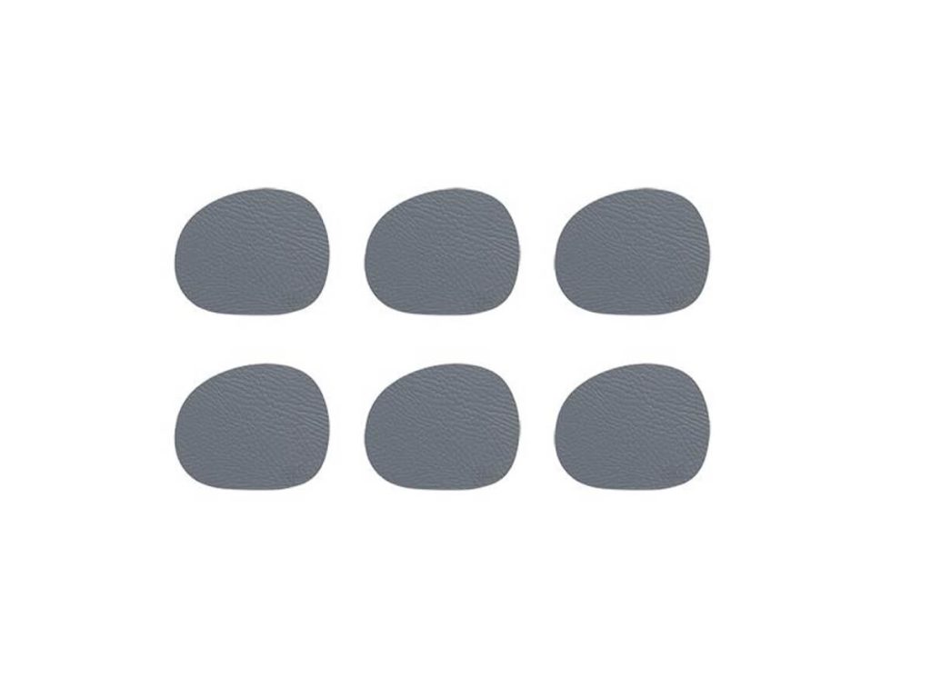 Aida - Raw Glasamottur Grey 6stk