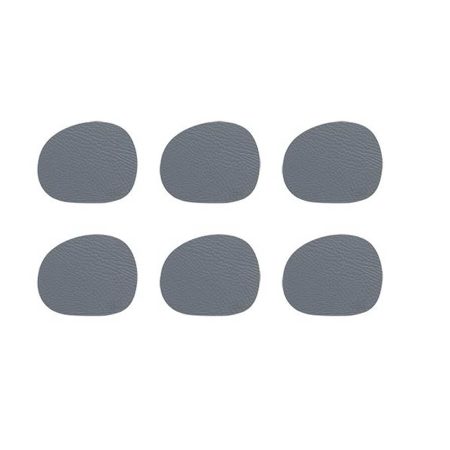 Aida - Raw Glasamottur Grey 6stk
