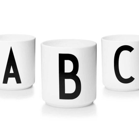 Design Letters - Personal Bolli Hvítur A-Z