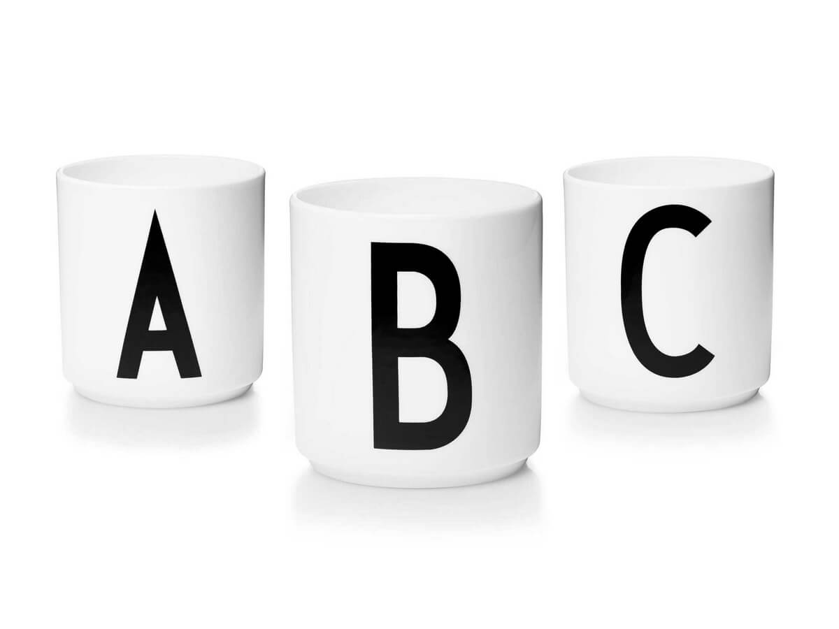Design Letters - Personal Bolli Hvítur A-Z