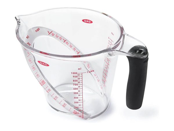 OXO – Mæliglös: 1/4l, 1/2l, 1l