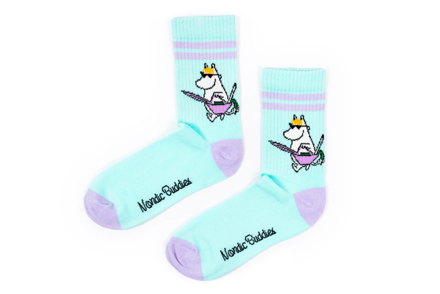 Múmínsokkar 36-42 Retro Snorkstelpa Turquoise