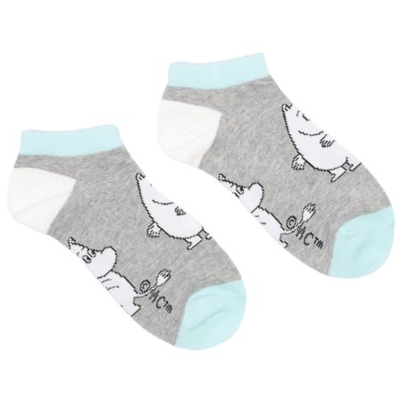 Ökklasokkar 36-42 Múmínsnáði Grey