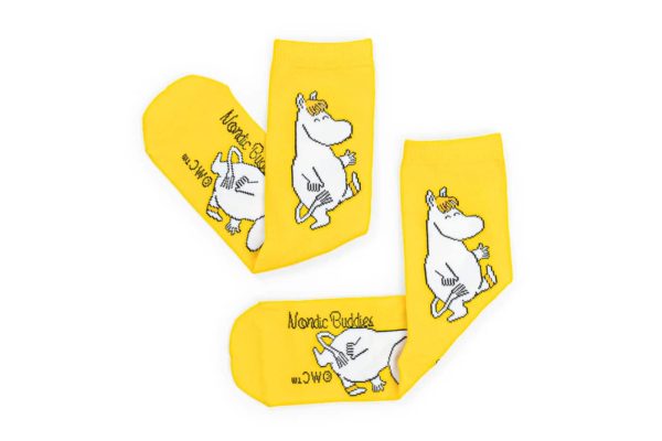 Múmínsokkar 36-42 Snorkstelpan Yellow