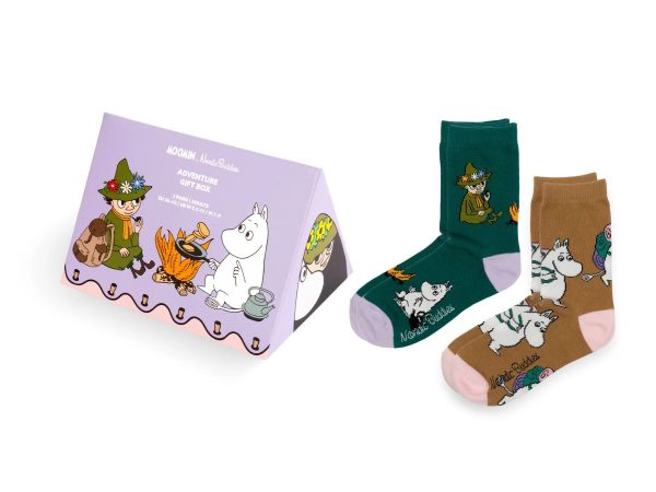 Moomin – Gjafabox Sokkar 36-42 2stk Adventure