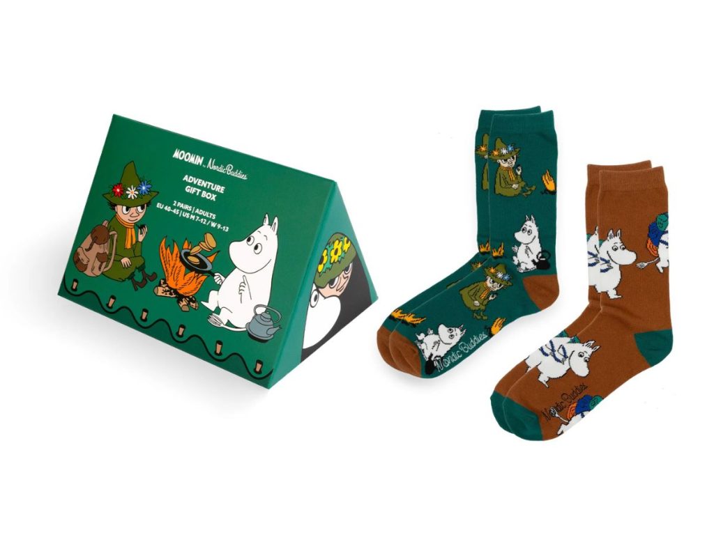 Moomin - Gjafabox Sokkar 40-45 2stk Adventure