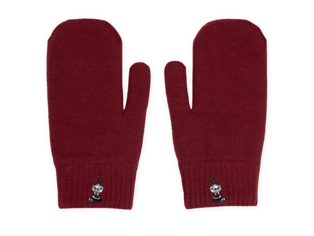 Nordicbuddies - Vettlingar Mía Litla Burgundy