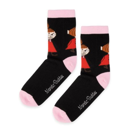 Múmínsokkar 36-42 Little My Black/Pink